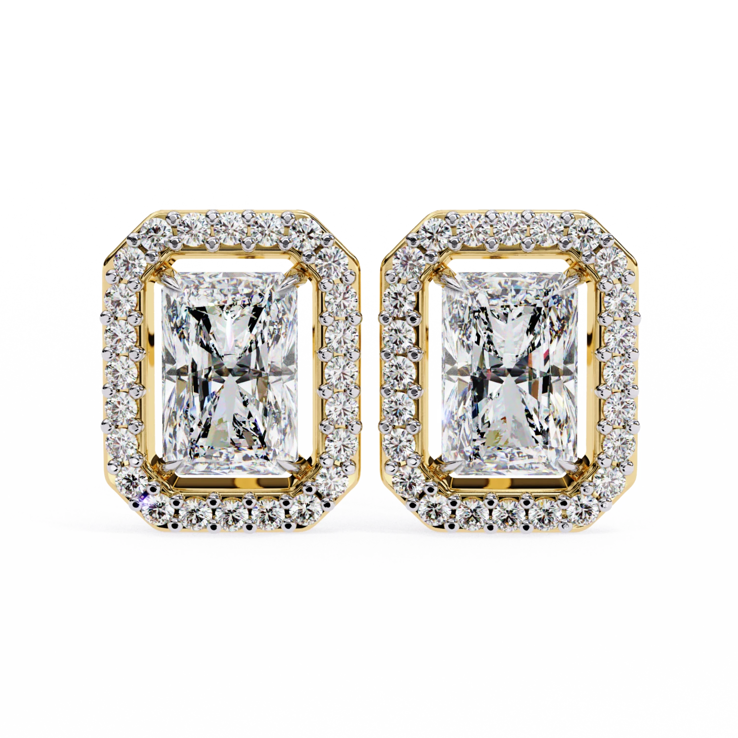 Eternal Glow Stud Earrings (Solitaire Prices Separate) 1 Eternal Glow Stud Earrings