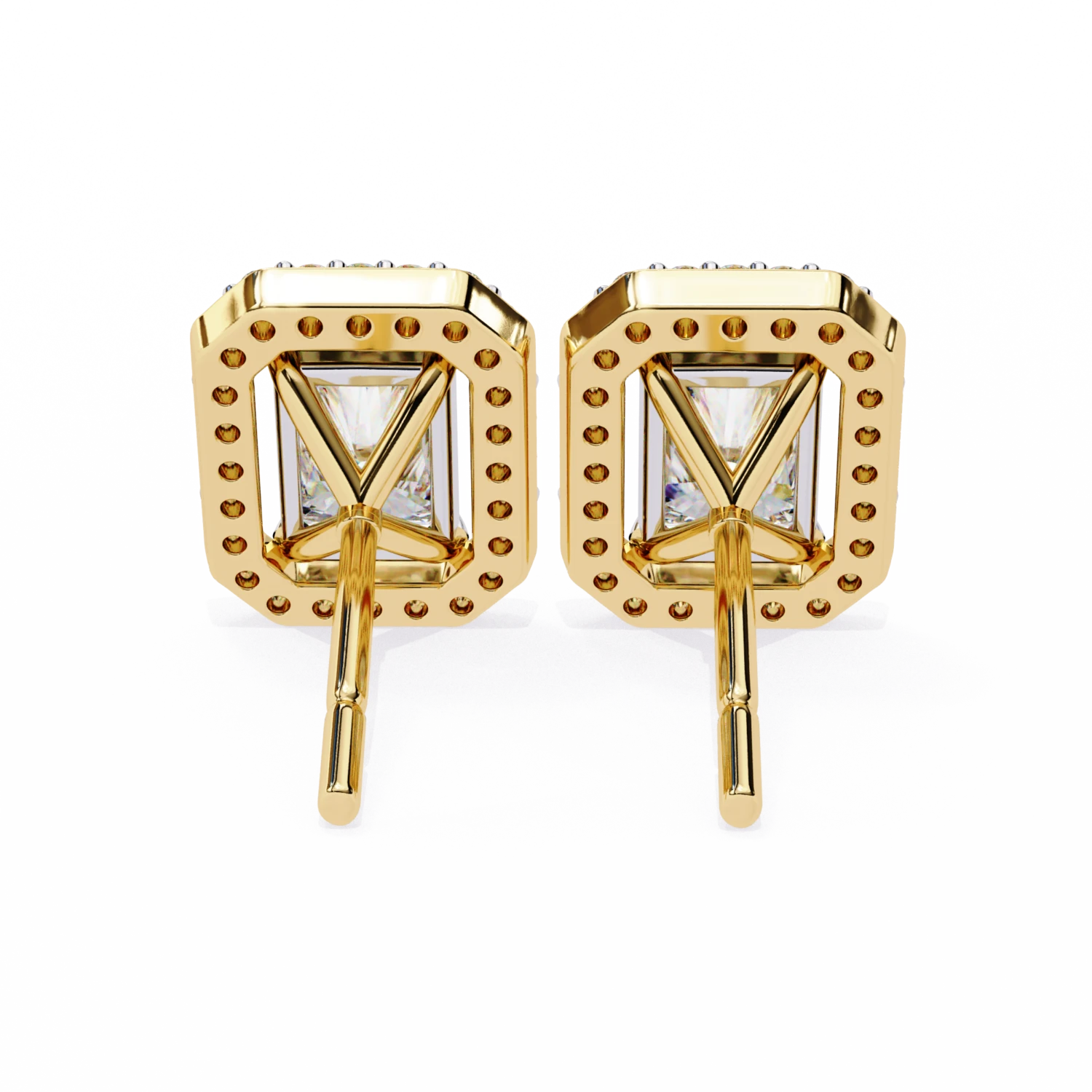 Eternal Glow Stud Earrings