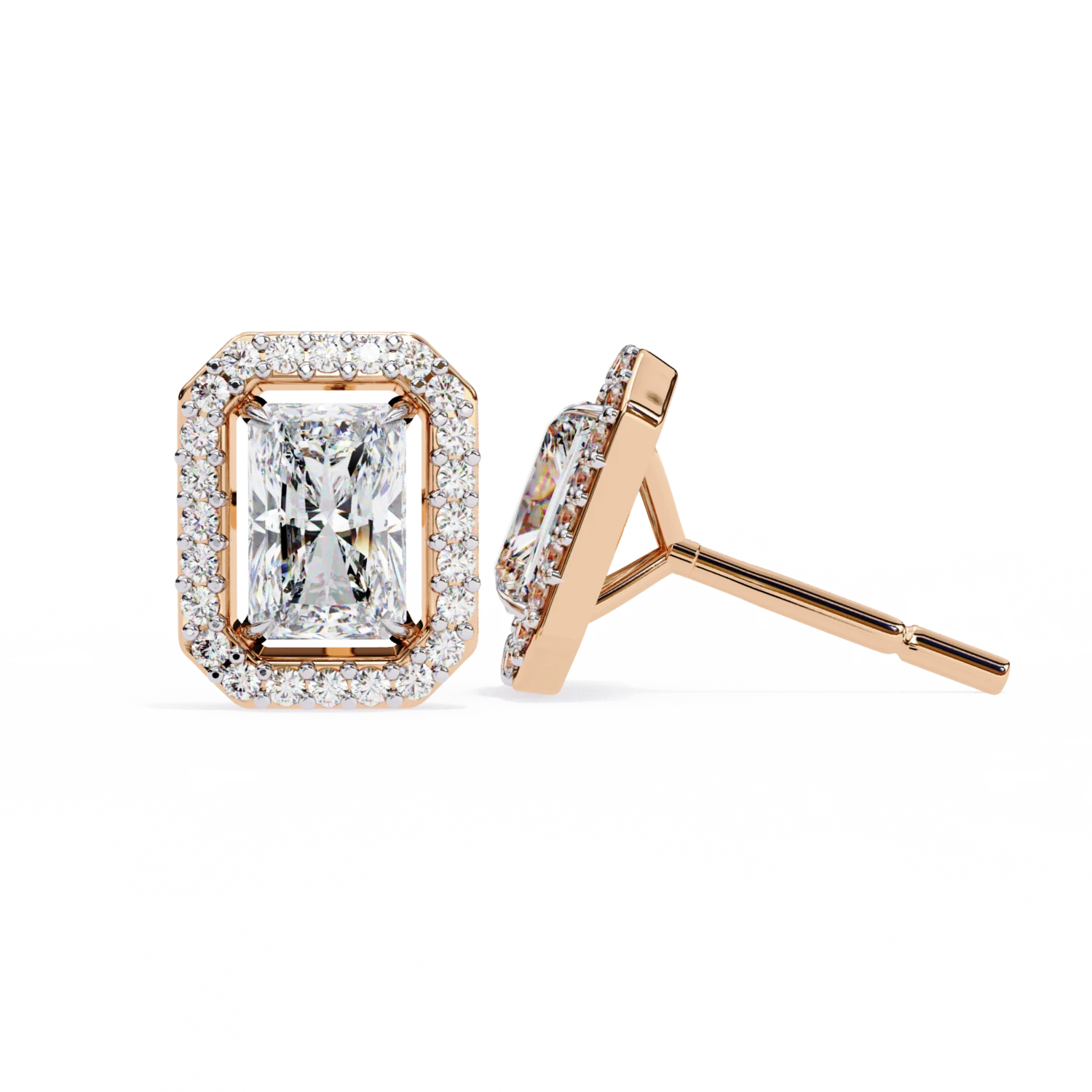 Eternal Glow Stud Earrings