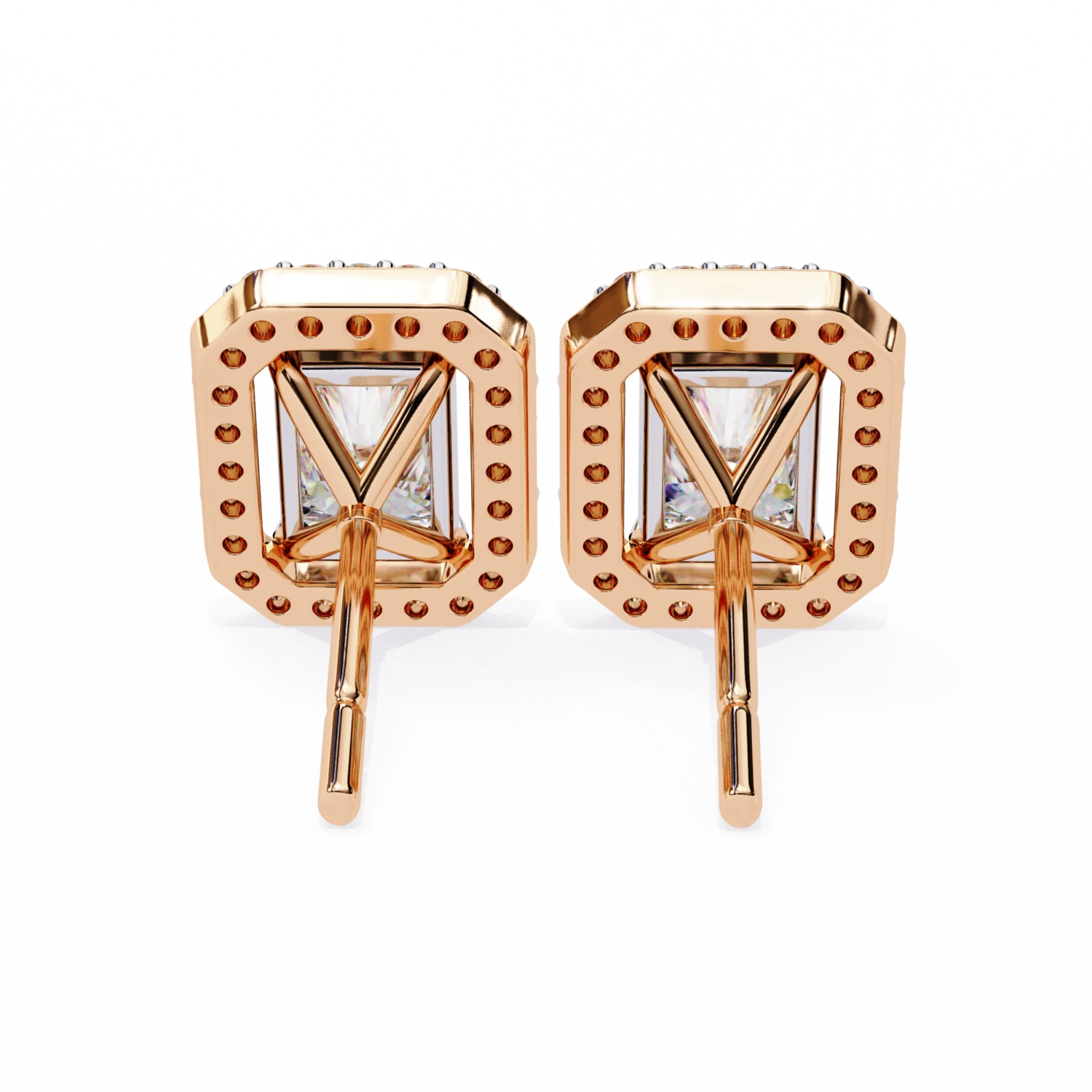 Eternal Glow Stud Earrings