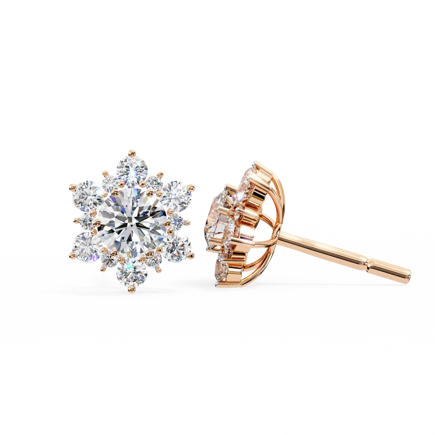 Shimmering Blossom Studs