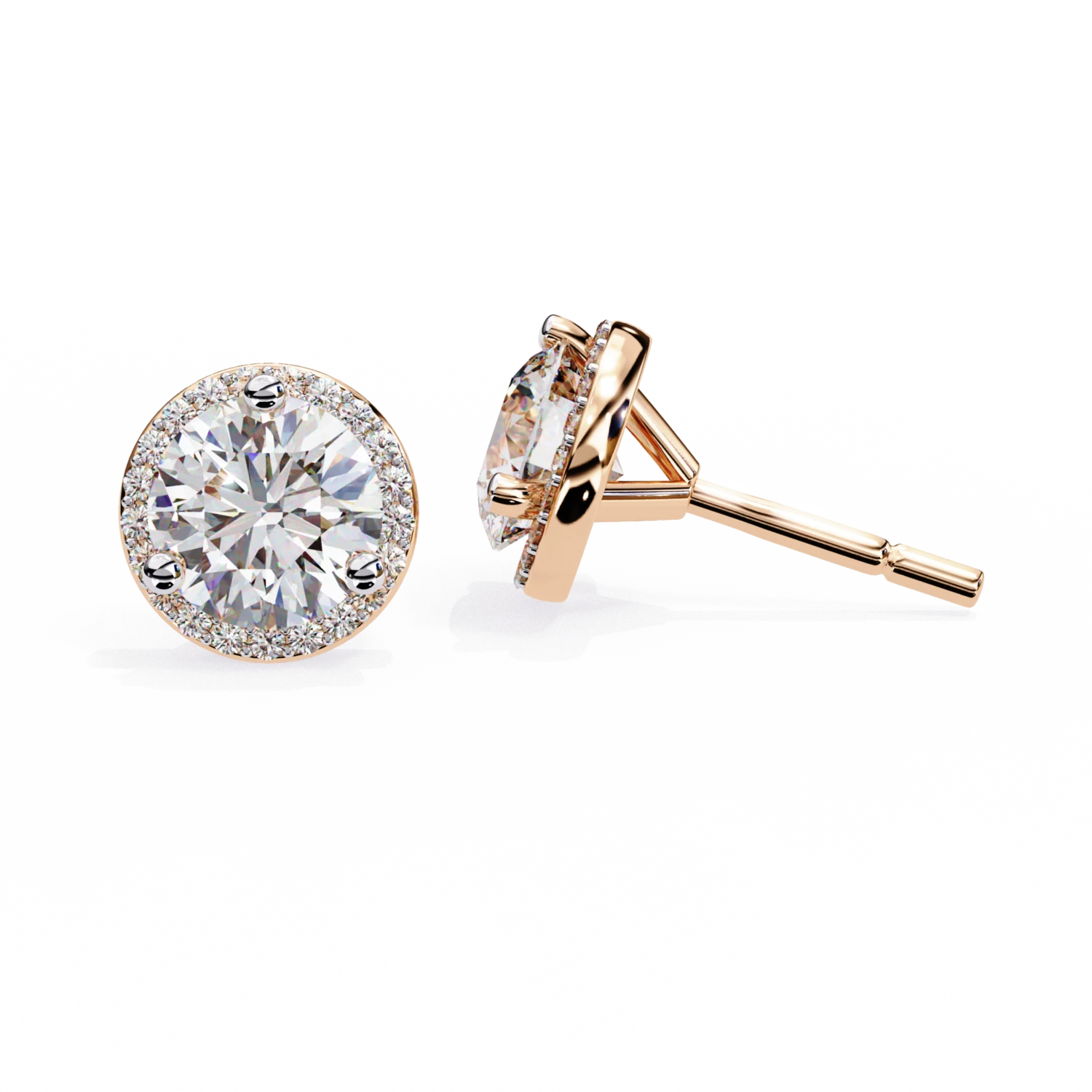Classic Diamond Studs