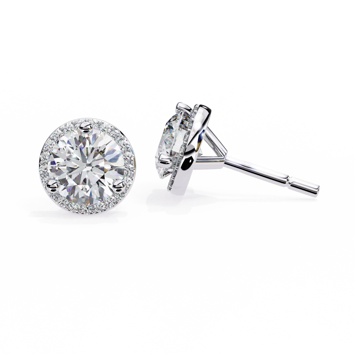 Classic Diamond Studs
