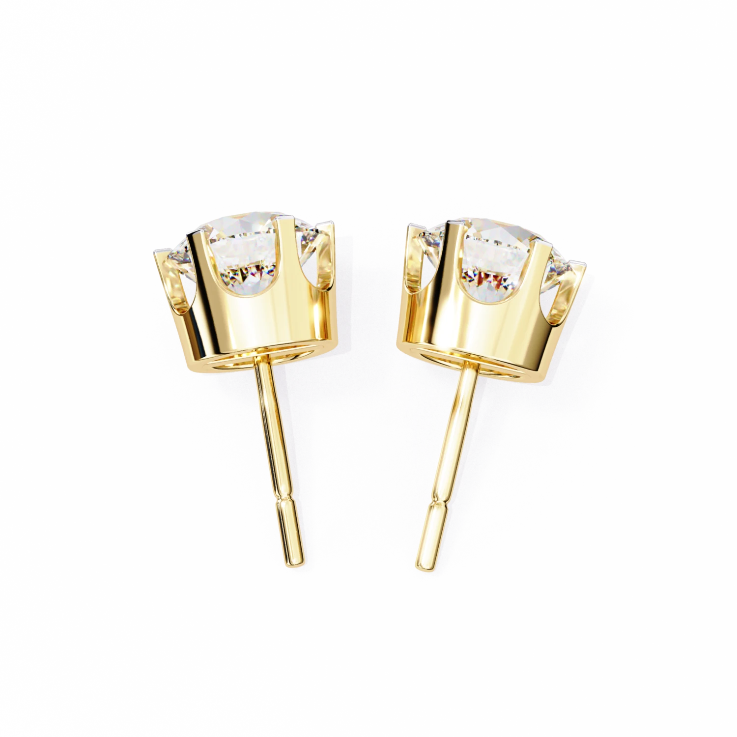 Sparkling Perfection Studs (Solitaire Prices Separate)