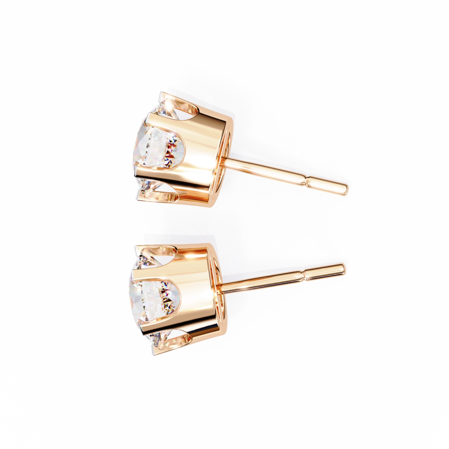 Sparkling Perfection Studs (Solitaire Prices Separate)