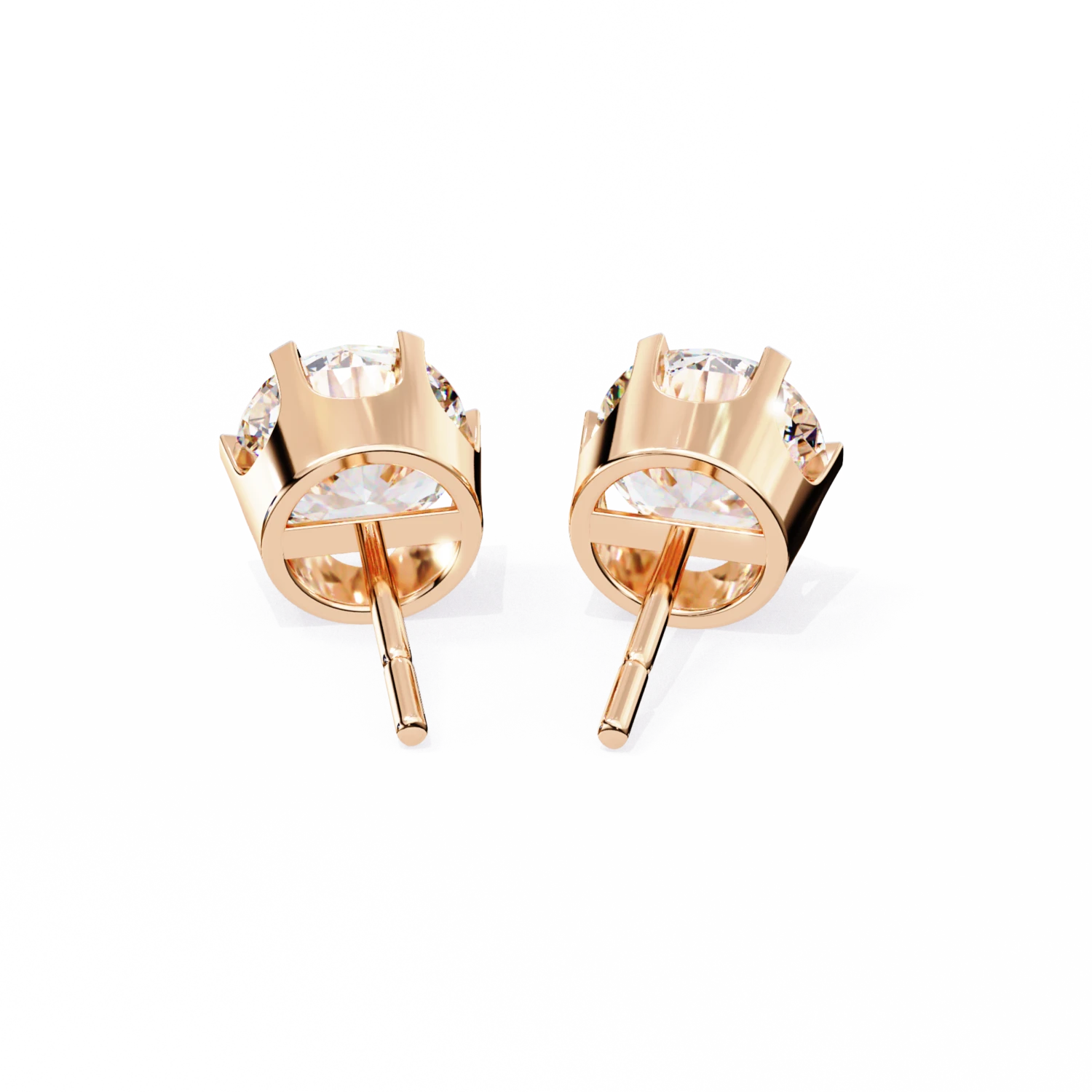 Sparkling Perfection Studs (Solitaire Prices Separate)