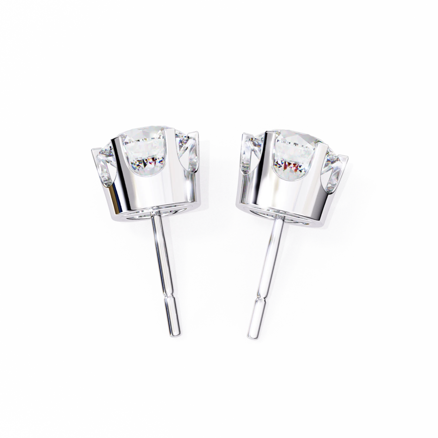 Sparkling Perfection Studs (Solitaire Prices Separate)
